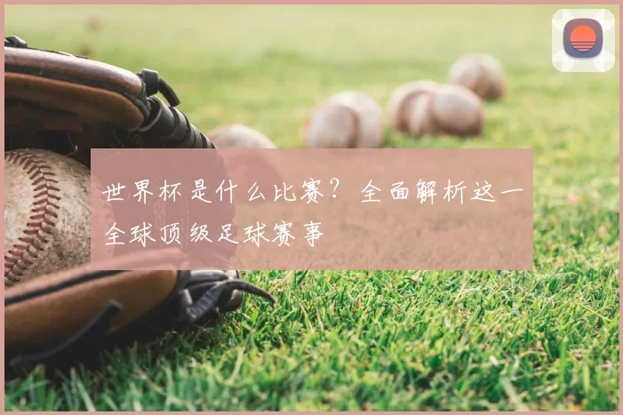 世界杯是什么比赛?全面解析这一全球顶级足球赛事